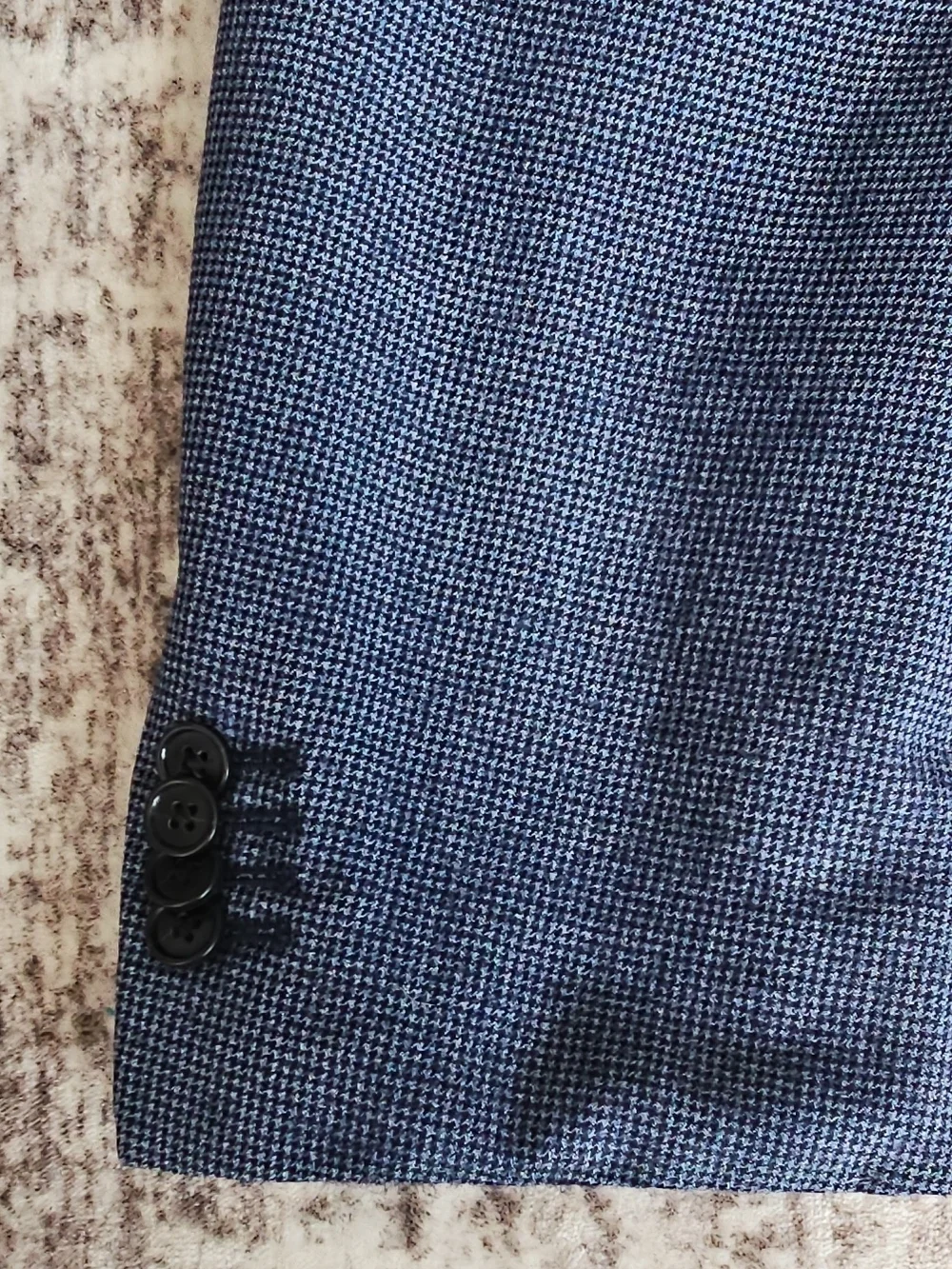 Banana Republic Men's Dark Blue Single-Button Sport Coat